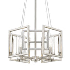 Golden Lighting Marco Golden Lighting Marco 4-light Pendant In Brushed Champagne Brass