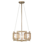 Golden Lighting Marco Golden Lighting Marco 4-light Pendant In Brushed Champagne Brass
