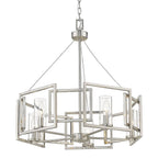 Golden Lighting 6068-5 PW Pewter Golden Lighting Marco 5-light Chandelier In Pewter Image 3