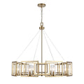Golden Lighting 6068-8 BCB Brushed Champagne Brass Golden Lighting Marco 8-light Chandelier In Brushed Champagne Brass Image 1
