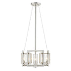 Golden Lighting 6068-SF PW Pewter Golden Lighting Marco 4-light Semi-flush Mount In Pewter Image 2