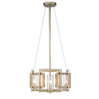 Golden Lighting 6068-SF WG White Gold Golden Lighting Marco 4-light Semi-flush Mount In White Gold Image 4