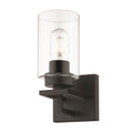 Golden Lighting 6070-BA1 BLK-BLK Matte Black Golden Lighting Tribeca 1-light Vanity In Matte Black Image 1