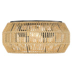 Golden Lighting Marlee Golden Lighting Marlee 2-light Flush Mount In Matte Black