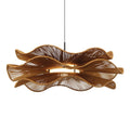 Golden Lighting 6300-24 LAT Latte Rope Wry Lighting Whisper Integrated Led Pendant In Latte Rope Image 1
