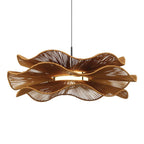 Golden Lighting 6300-24 LAT Latte Rope Wry Lighting Whisper Integrated Led Pendant In Latte Rope Image 1