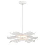 Golden Lighting Whisper Wry Lighting Whisper Integrated Led Pendant In Latte Rope