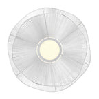 Golden Lighting 6300-24 WHT Matte White Wry Lighting Whisper Integrated Led Pendant In Matte White Image 6