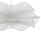 Golden Lighting 6300-24 WHT Matte White Wry Lighting Whisper Integrated Led Pendant In Matte White Image 4