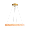 Golden Lighting Corallo Ziva By Golden Lighting Corallo Integrated Led 22in Chandelier In Coral