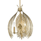 Golden Lighting 6930-3P VFG Vintage Fired Gold Golden Lighting Cay 3-light Pendant In Vintage Fired Gold Image 1