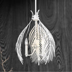 Golden Lighting 6930-3P WHT Matte White Golden Lighting Cay 3-light Pendant In Matte White Image 2