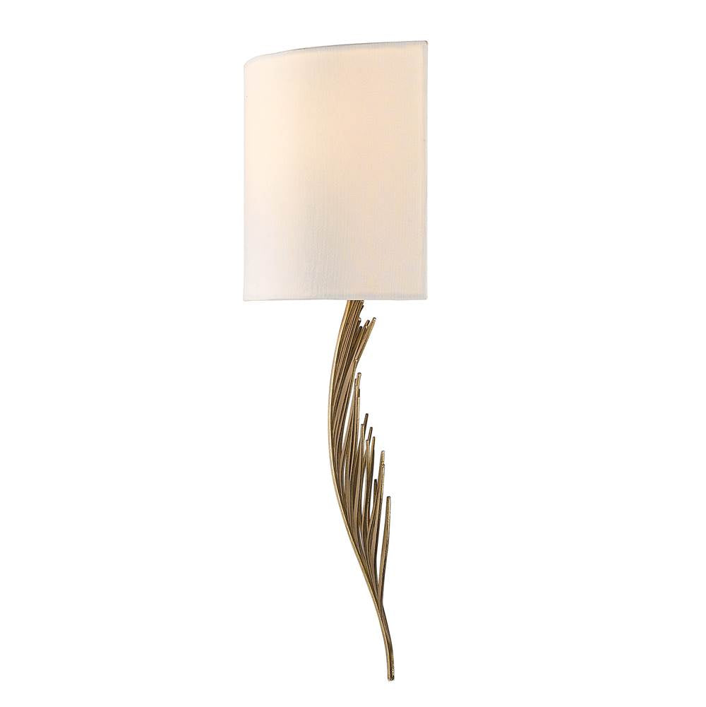 Golden Lighting 6930-WSC VFG-IL Vintage Fired Gold Golden Lighting Cay 2-light Wall Sconce In Vintage Fired Gold Image 6