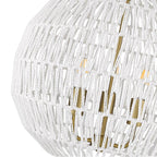 Golden Lighting 6933-3P BCB-WR Brushed Champagne Brass Golden Lighting Florence 3-light Pendant In Brushed Champagne Brass Image 5