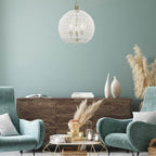 Golden Lighting 6933-3P BCB-WR Brushed Champagne Brass Golden Lighting Florence 3-light Pendant In Brushed Champagne Brass Image 4