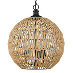 Golden Lighting 6933-3P BLK-NR Matte Black Golden Lighting Florence 3-light Pendant In Matte Black Image 1