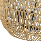 Golden Lighting 6933-5P BLK-NR Matte Black Golden Lighting Florence 5-light Pendant In Matte Black Image 5