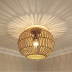Golden Lighting 6933-FM BLK-NR Matte Black Golden Lighting Florence 1-light Flush Mount In Matte Black Image 3