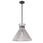 Golden Lighting Avon Golden Lighting Avon 1-light Pendant In Matte Black