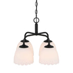 Golden Lighting Dorinda Golden Lighting Dorinda 4-light Pendant In Brushed Champagne Brass