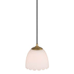 Golden Lighting 6954-M1L BCB-OP Brushed Champagne Brass Golden Lighting Dorinda 1-light Pendant In Brushed Champagne Brass Image 4