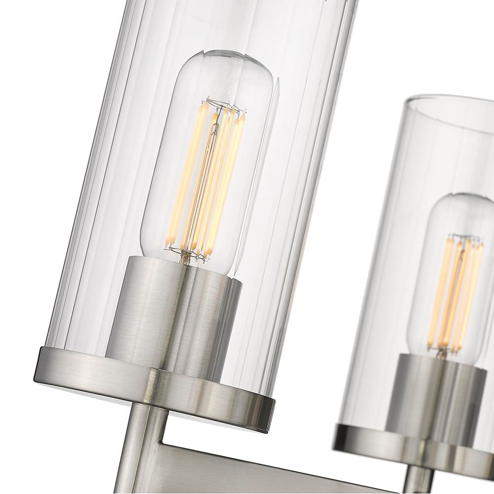 Golden Lighting 7011-5 PW-CLR Pewter Golden Lighting Winslett 5-light Chandelier In Pewter Image 2