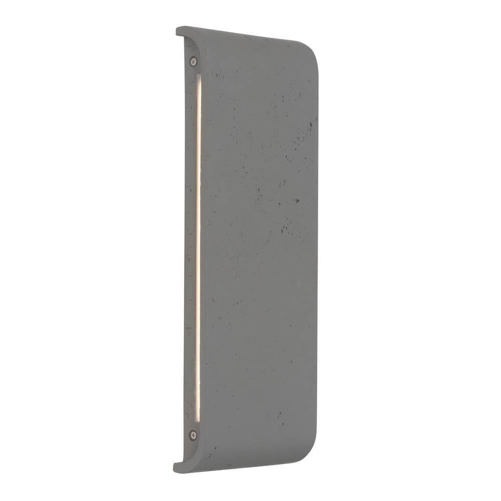 Golden Lighting 7280-OWL16 GT Gray Travertine Golden Lighting Stela Integrated Led 16in Outdoor Wall In Gray Travertine Image 5
