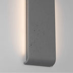 Golden Lighting 7280-OWL16 GT Gray Travertine Golden Lighting Stela Integrated Led 16in Outdoor Wall In Gray Travertine Image 4