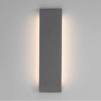 Golden Lighting 7280-OWL24 GT Gray Travertine Golden Lighting Stela Integrated Led 24in Outdoor Wall In Gray Travertine Image 1