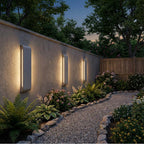 Golden Lighting 7280-OWL24 GT Gray Travertine Golden Lighting Stela Integrated Led 24in Outdoor Wall In Gray Travertine Image 3