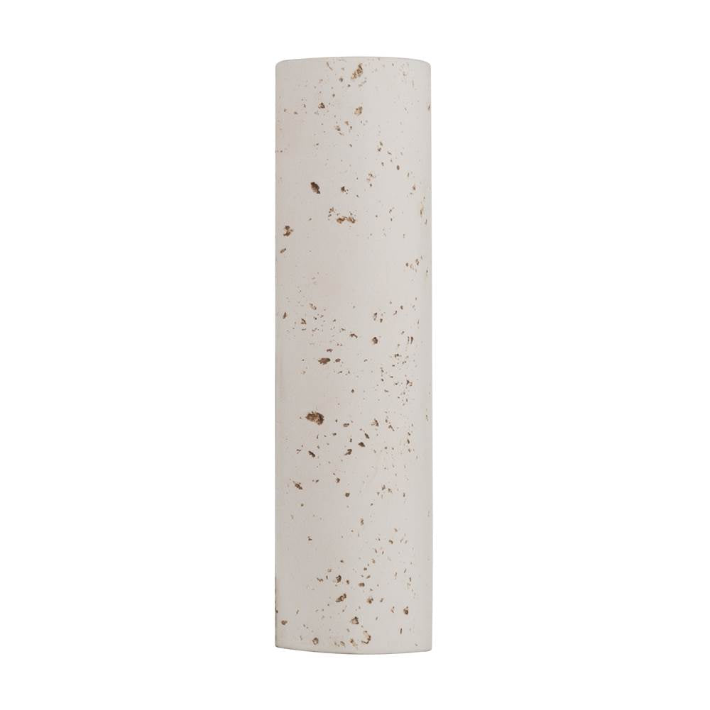 Golden Lighting 7280-OWL24 WT White Travertine Golden Lighting Stela Integrated Led 24in Outdoor Wall In White Travertine Image 5