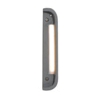 Golden Lighting 7280-OWL9 GT Gray Travertine Golden Lighting Stela Integrated Led 9in Outdoor Wall In Gray Travertine Image 5