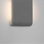 Golden Lighting 7280-OWL9 GT Gray Travertine Golden Lighting Stela Integrated Led 9in Outdoor Wall In Gray Travertine Image 4
