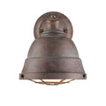 Golden Lighting 7312-1W CP Copper Patina Golden Lighting Bartlett 1-light Wall Sconce In Copper Patina Image 1