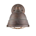 Golden Lighting 7312-1W CP Copper Patina Golden Lighting Bartlett 1-light Wall Sconce In Copper Patina Image 1
