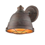 Golden Lighting 7312-1W CP Copper Patina Golden Lighting Bartlett 1-light Wall Sconce In Copper Patina Image 2
