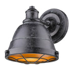 Golden Lighting Bartlett Golden Lighting Bartlett 1-light Vanity In Black Patina