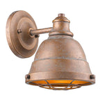 Golden Lighting 7312-BA1 CP Copper Patina Golden Lighting Bartlett 1-light Vanity In Copper Patina Image 3