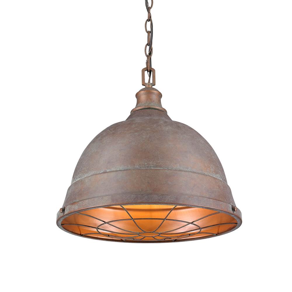 Golden Lighting Bartlett Golden Lighting Bartlett 2-light Pendant In Black Patina