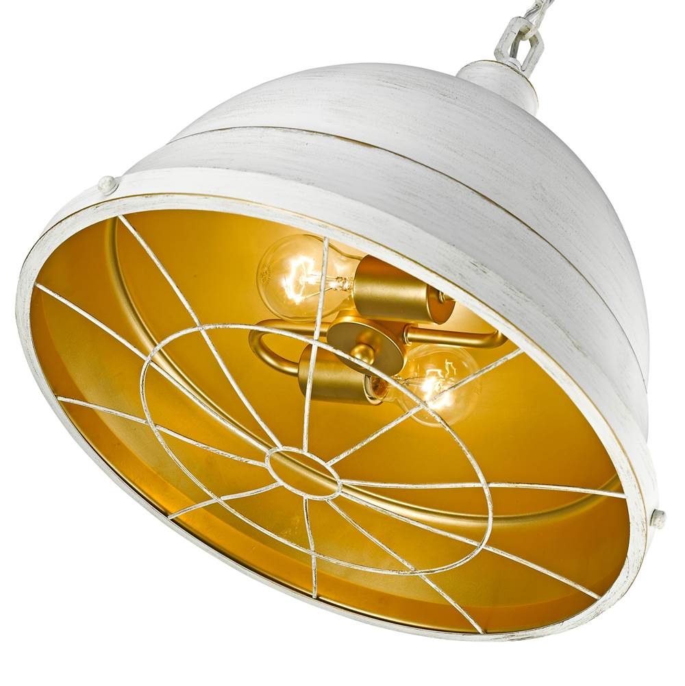 Golden Lighting Bartlett Golden Lighting Bartlett 2-light Pendant In Black Patina