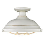 Golden Lighting Bartlett Golden Lighting Bartlett 2-light Semi-flush Mount In Black Patina