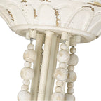 Golden Lighting 7862-SF VPW Vintage Parisian White Wry Lighting Marguerite 4-light Semi-flush Mount In Vintage Parisian White Image 6