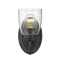 Golden Lighting 8001-BA1 BLK-SD Matte Black Golden Lighting Parrish 1-light Vanity In Matte Black Image 1