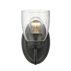 Golden Lighting 8001-BA1 BLK-SD Matte Black Golden Lighting Parrish 1-light Vanity In Matte Black Image 1
