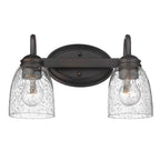 Golden Lighting 8001-BA2 RBZ-SD Rubbed Bronze Golden Lighting Parrish 2-light Vanity In Rubbed Bronze Image 4