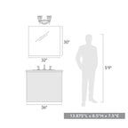 Golden Lighting 8001-BA2 RBZ-SD Rubbed Bronze Golden Lighting Parrish 2-light Vanity In Rubbed Bronze Image 3