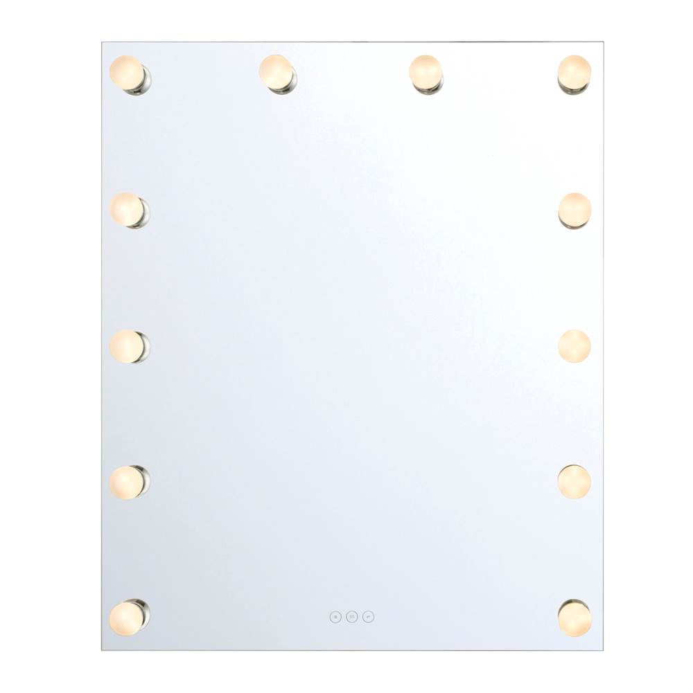 Golden Lighting Starlight Yep By Golden Lighting Starlight Integrated Led 30in Mirror With Globe Diffusers
