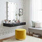 Golden Lighting 8195-30M WHT-A Matte White Yep By Golden Lighting Starlight Integrated Led 30in Mirror With Globe Diffusers Image 3