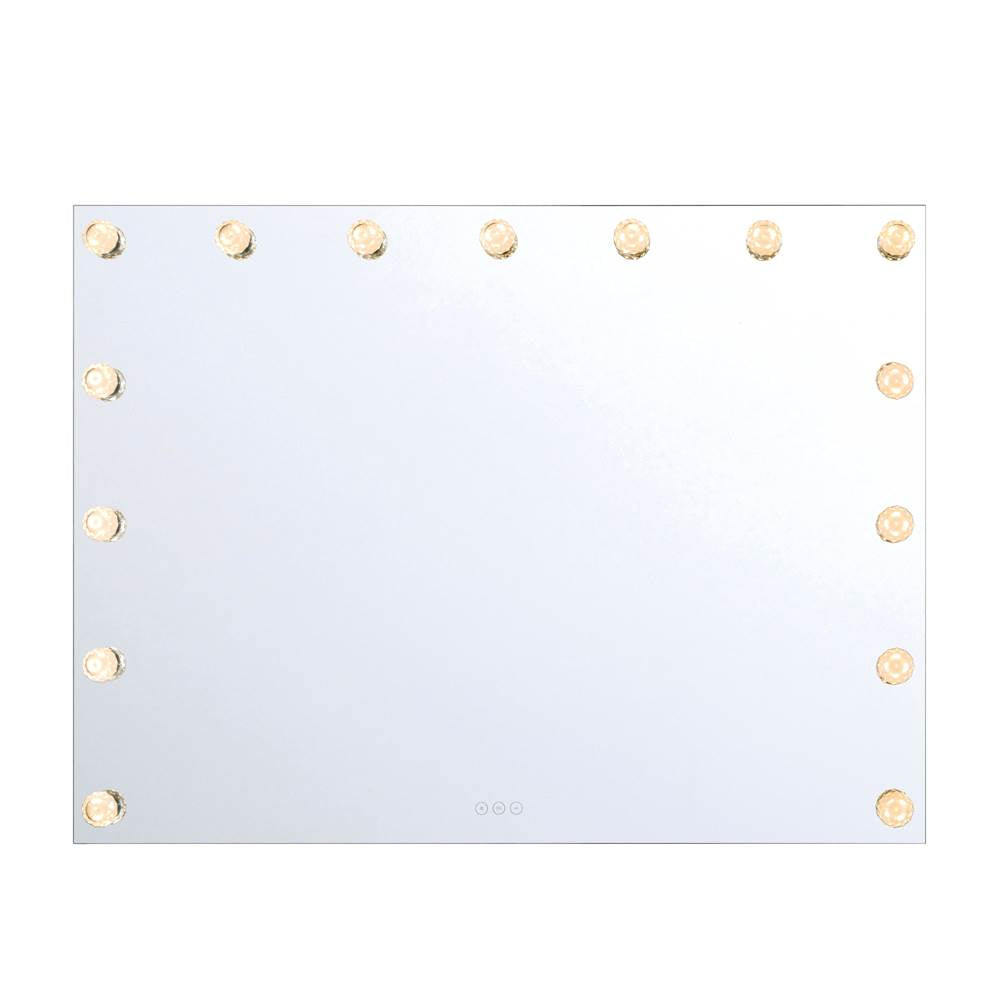 Golden Lighting Starlight Yep By Golden Lighting Starlight Integrated Led 48in Mirror With Crystal Diffusers