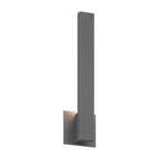 Golden Lighting 8432-OWL18 SGY Smooth Gray Golden Lighting Enso Integrated Led 18'' Outdoor Wall In Smooth Grey Image 1